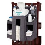 Baby Crib Bedside Storage Hanging Bag Diaper Storage Bag