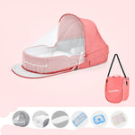 The Ultimate Baby Crib: the Multifunctional Folding Newborn Nest Toddler Bed with Portable Sun Protection and Mosquito Net