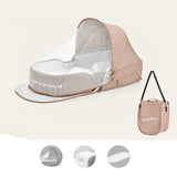 The Ultimate Baby Crib: the Multifunctional Folding Newborn Nest Toddler Bed with Portable Sun Protection and Mosquito Net