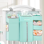 Bedside Hanging Diaper Storage Bag- Keep Baby Essentials Handy