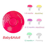 Electric Baby Nail Trimmer Baby Items Kid Nail Polisher Tool Care Kit Easy to Trim Nail File Newborn Baby Things Bebe Accessorie