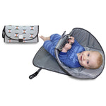 Portable Diaper Changing Pad Clutch for Newborn