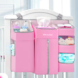 Bedside Hanging Diaper Storage Bag- Keep Baby Essentials Handy